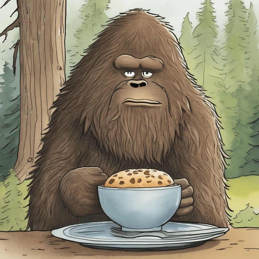 My muffin's a crumb.