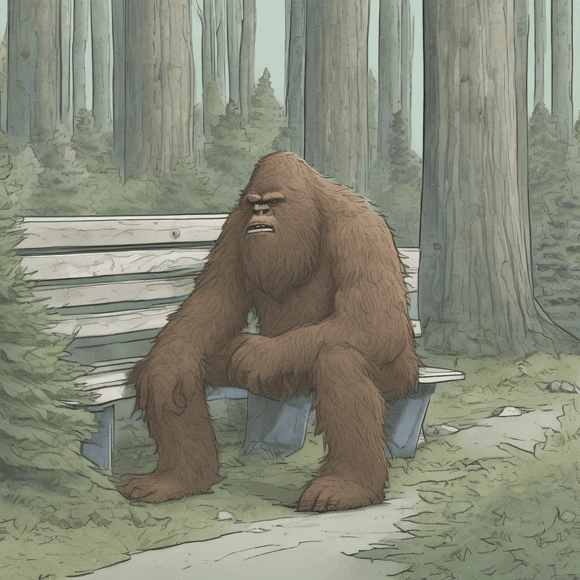 Bench's for two. The draft's underfoot.