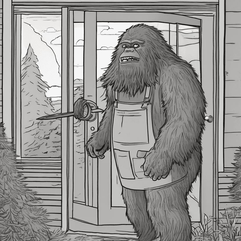 Training starts at ten. Door's locked.